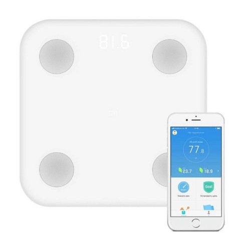 Xiaomi Mi Body Scale 2 - Balanza con Bluetooth - Blanco